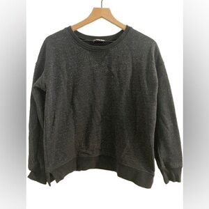 American Eagle Outfitters Black Crew Neck Sweater (Glitter) - EUC